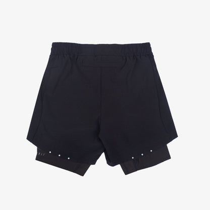 AC - Core 2 in 1 Running Shorts - Black