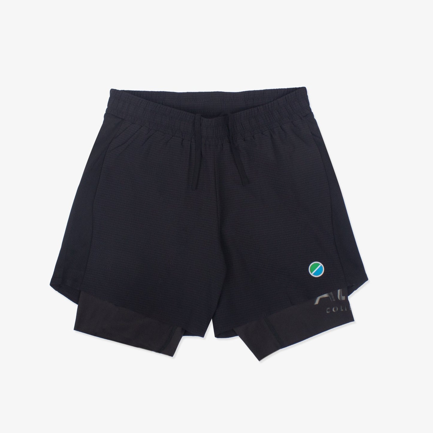 AC - Core 2 in 1 Running Shorts - Black